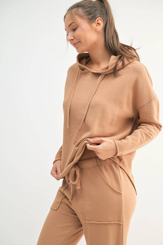 Malibu Everyday Hoodie-Mocha