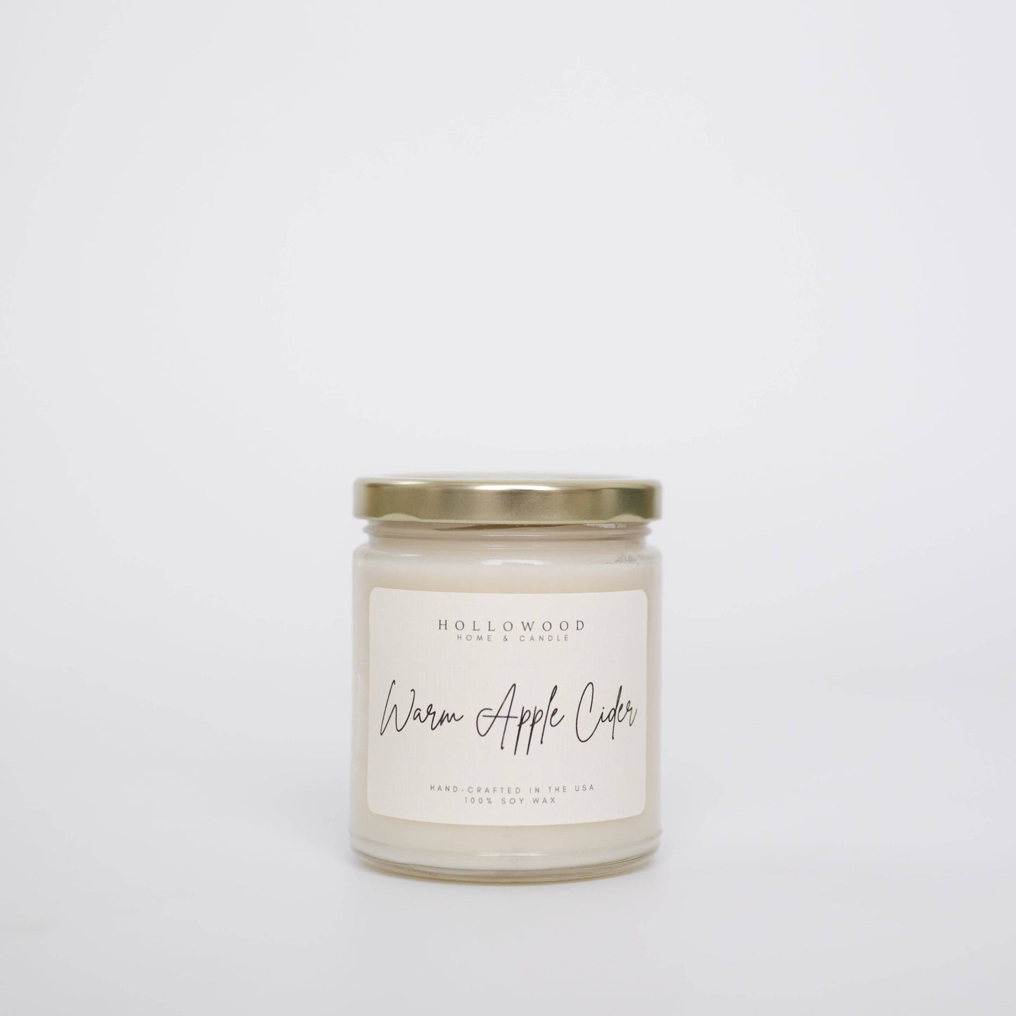WARM APPLE CIDER | FALL | 8 OZ CANDLE: 8 OUNCE