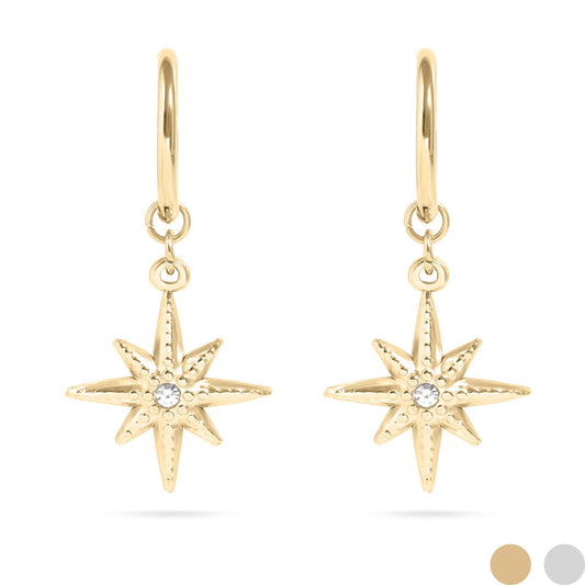 Compass Charm Earrings