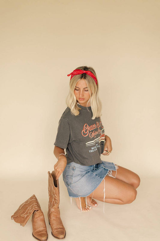 Grace and Grit Moto Co Graphic Tee