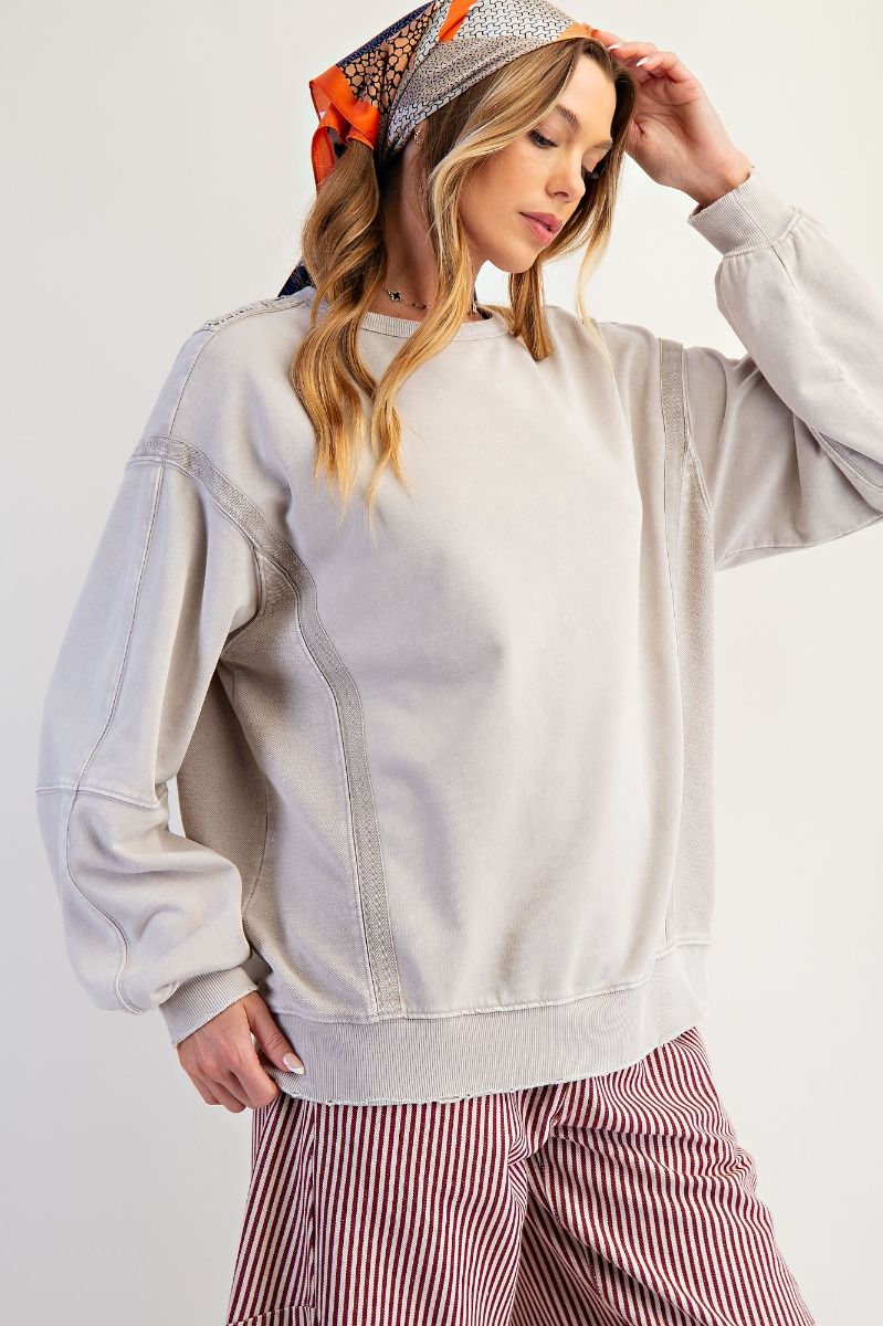 Crochet Patch Pullover