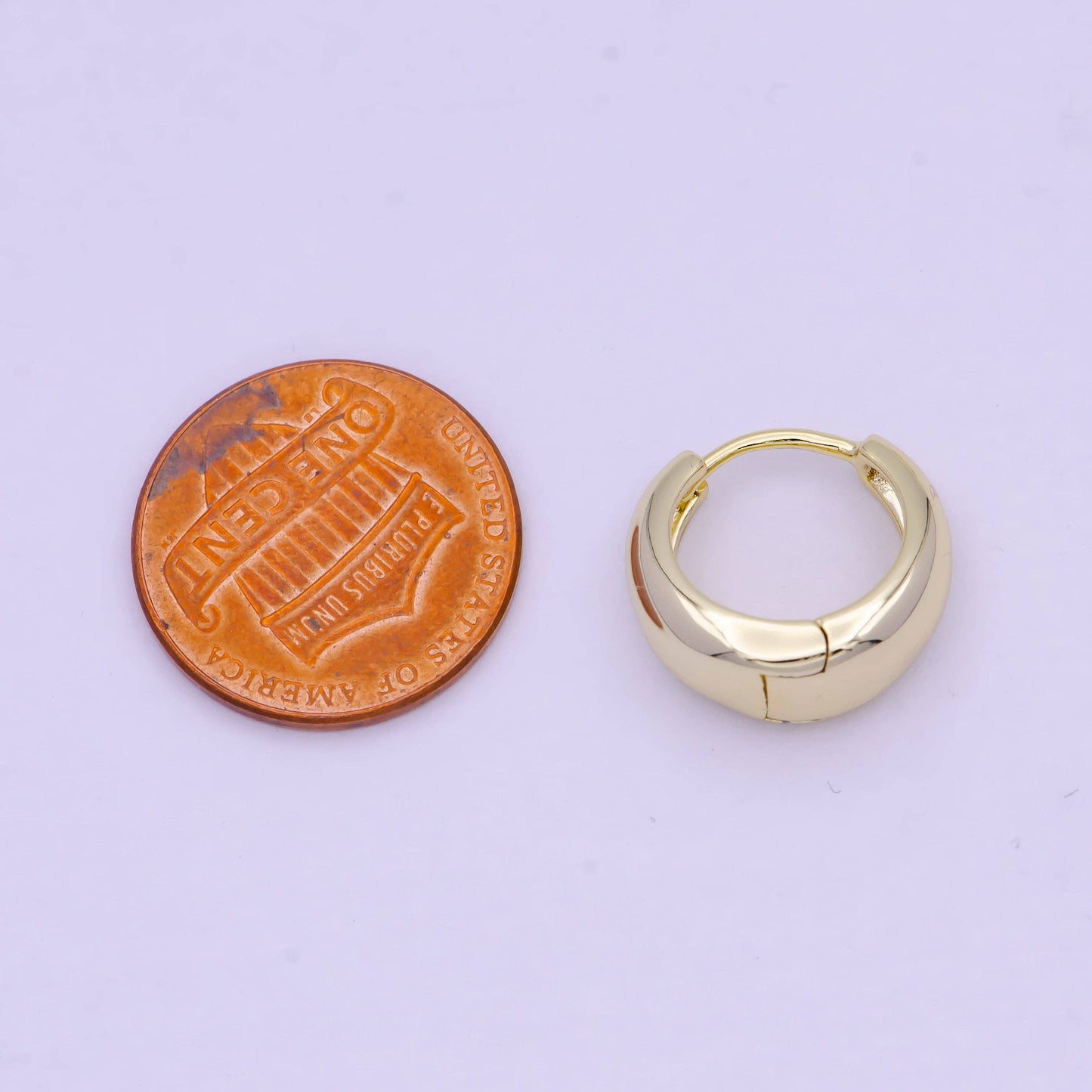 Gilded Grace Hoops