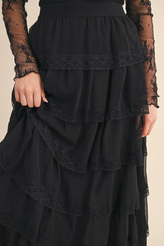 After Dusk Midi Skirt