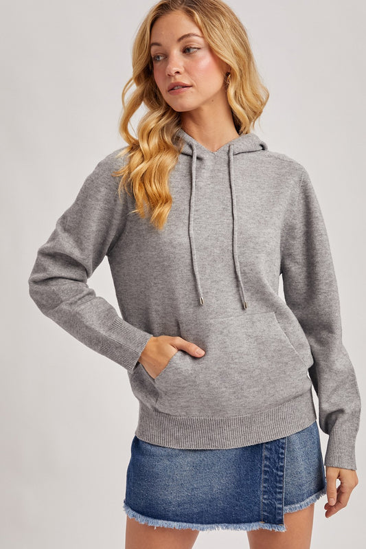 Knit Hoodie Sweater