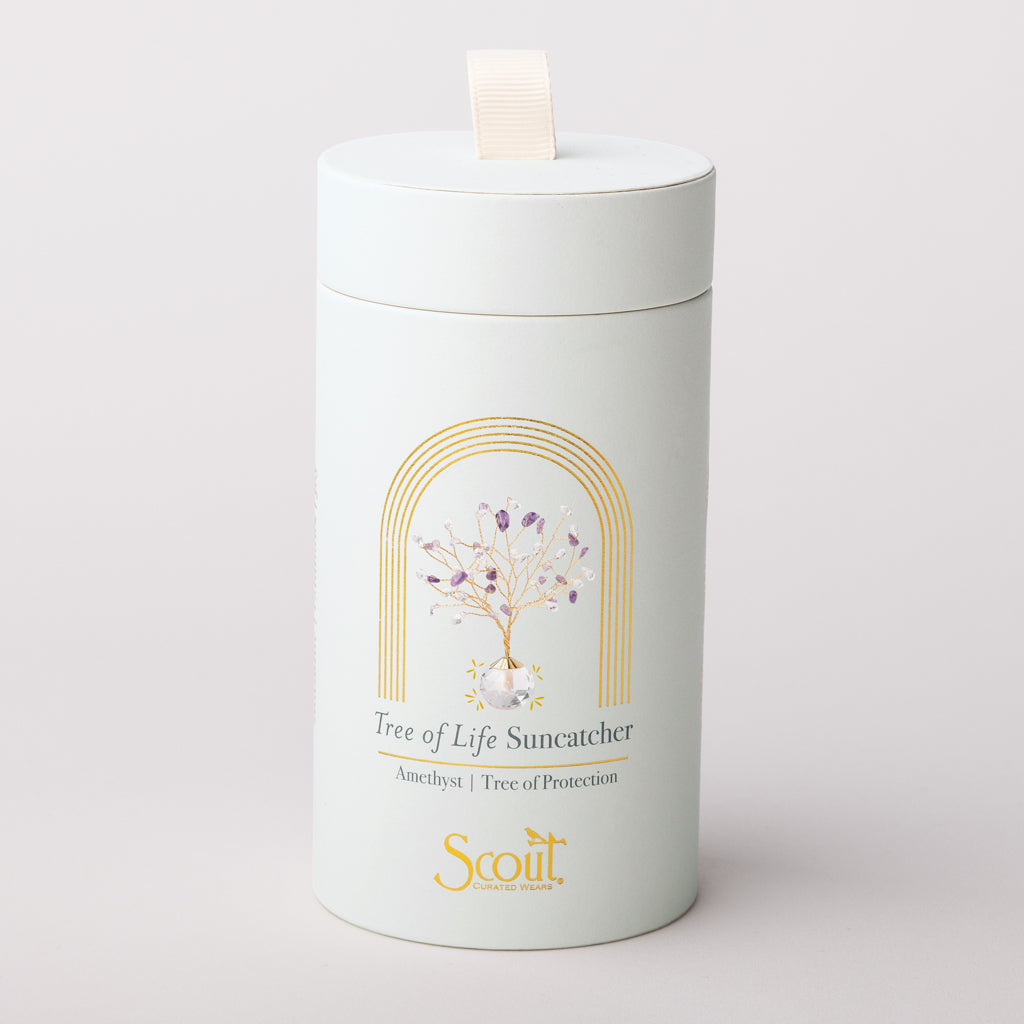 Suncatcher Tree of Life-Amethyst