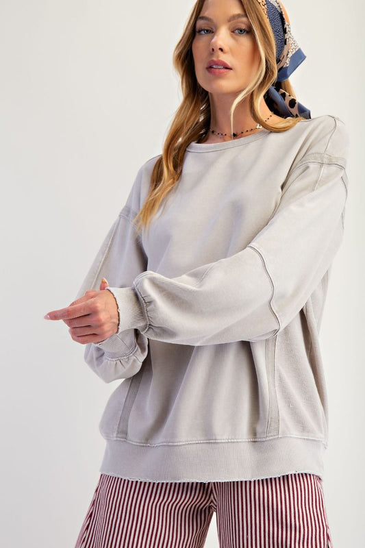 Crochet Patch Pullover