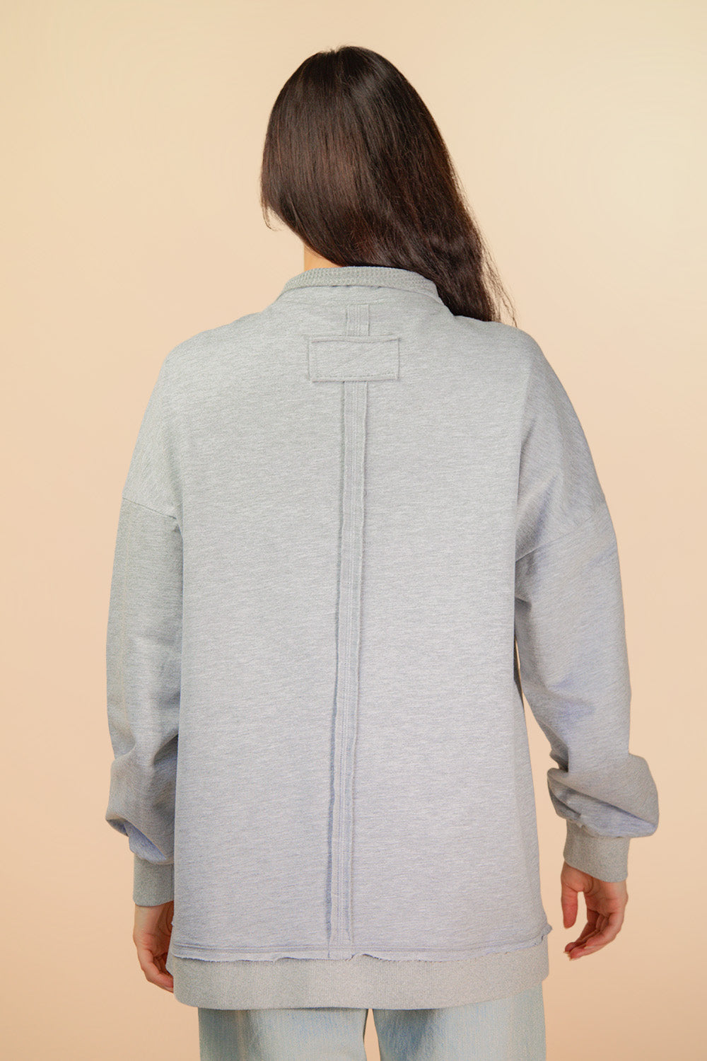 The Cozy Half Button Top