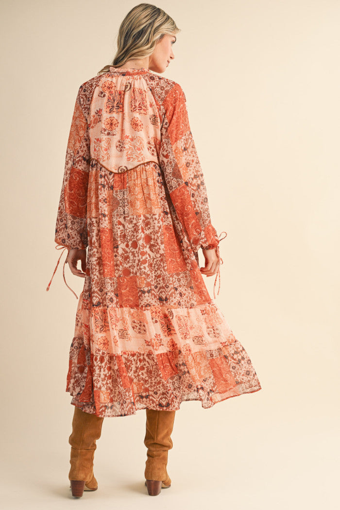 Horizon Patchwork Dress