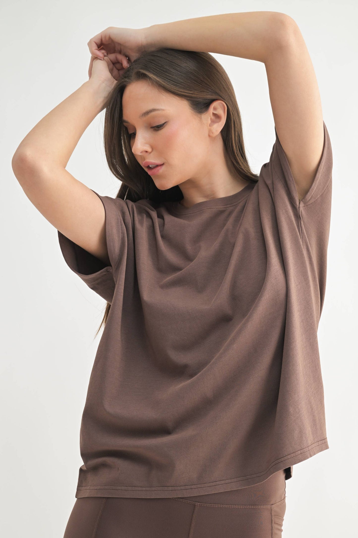 Pima Cotton Slouchy Tee