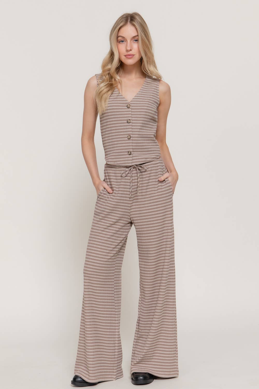 The Sandstone Stripe Pant