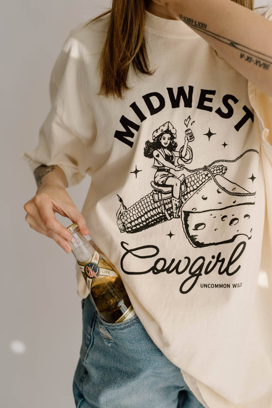 “Midwest Cowgirl” Graphic Tee
