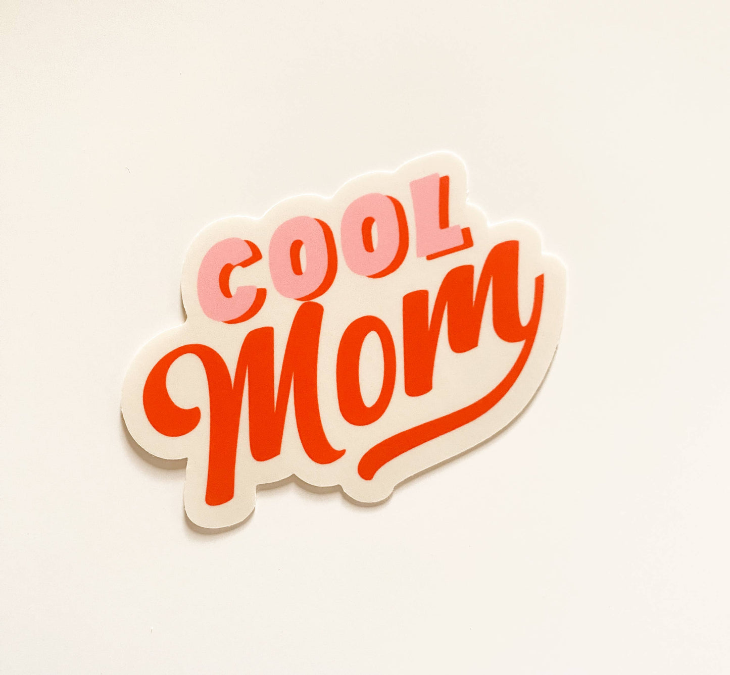 Cool Mom Vinyl Sticker