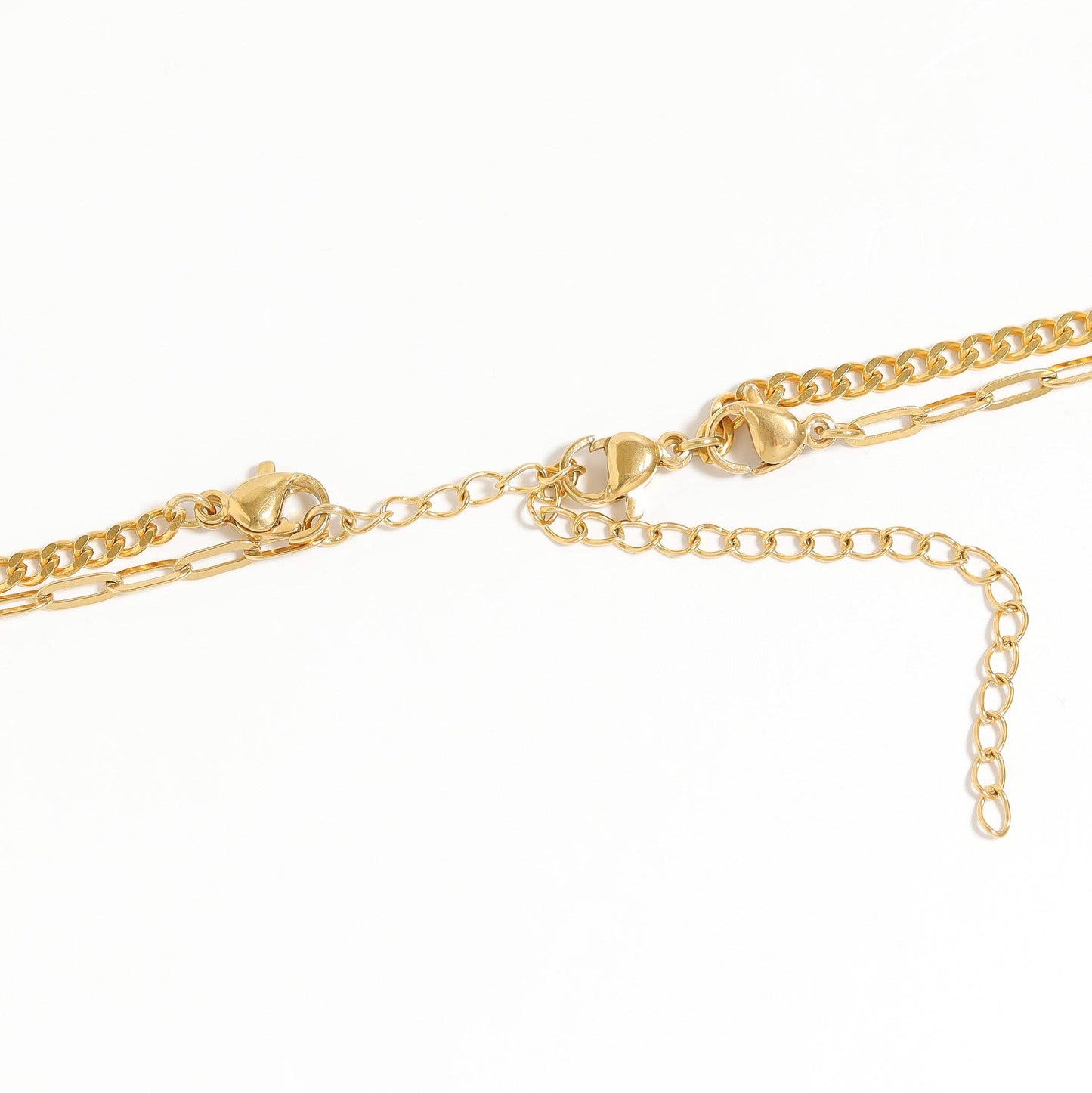 Heart & Lock Charm Necklace