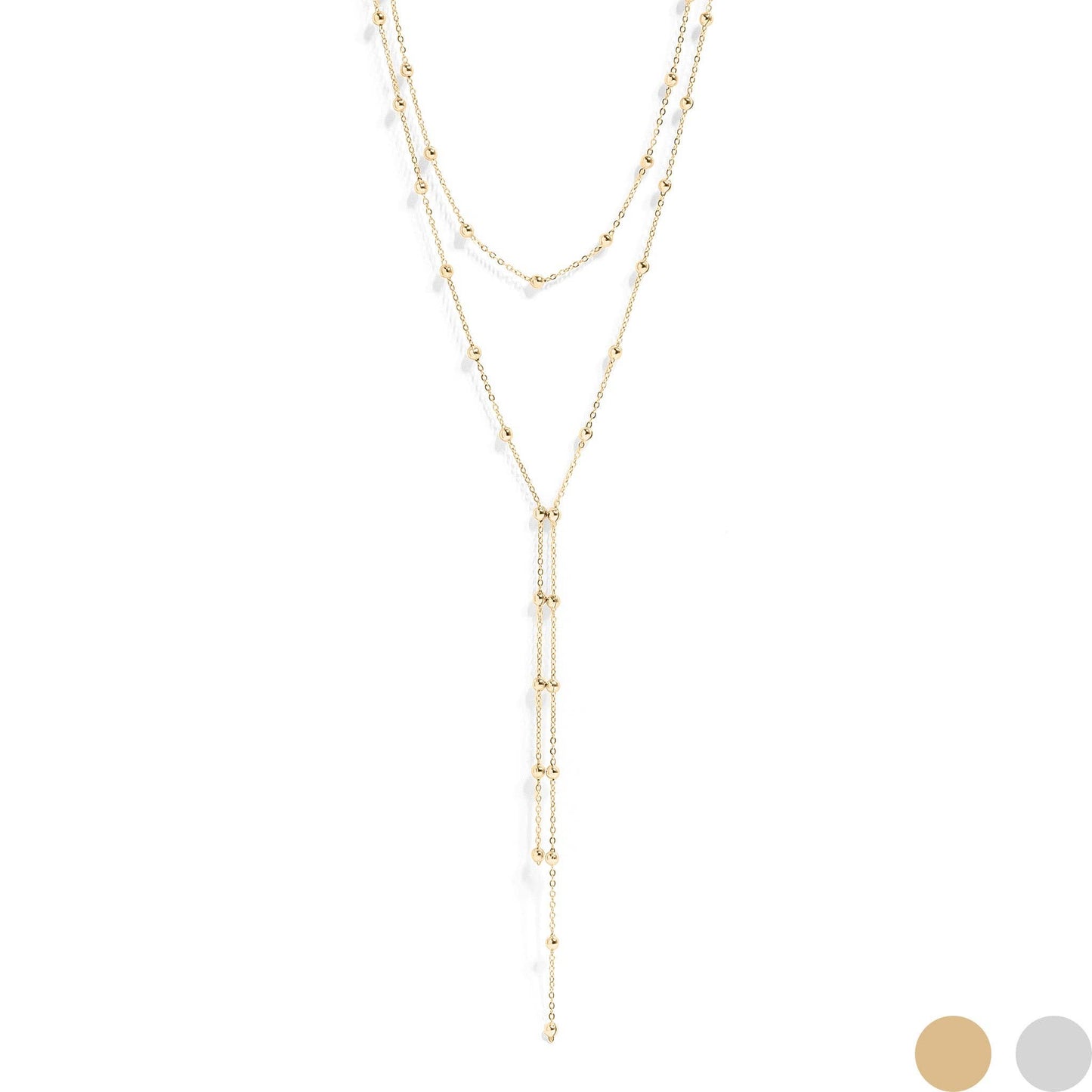 Layered Lariat Necklace