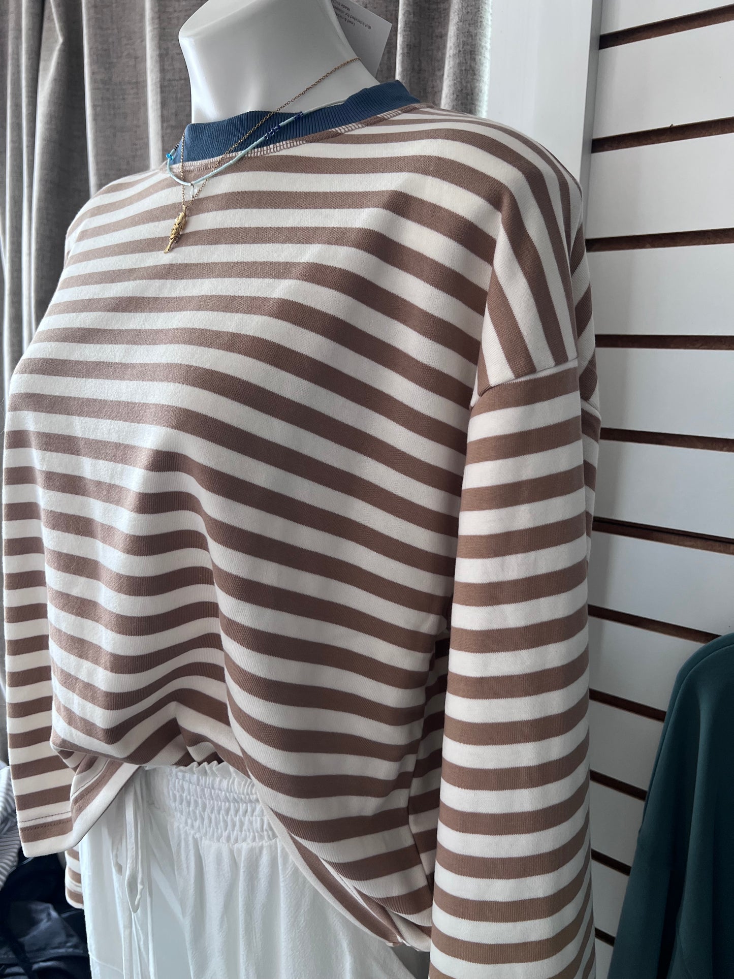 Cozy Contrast Pullover
