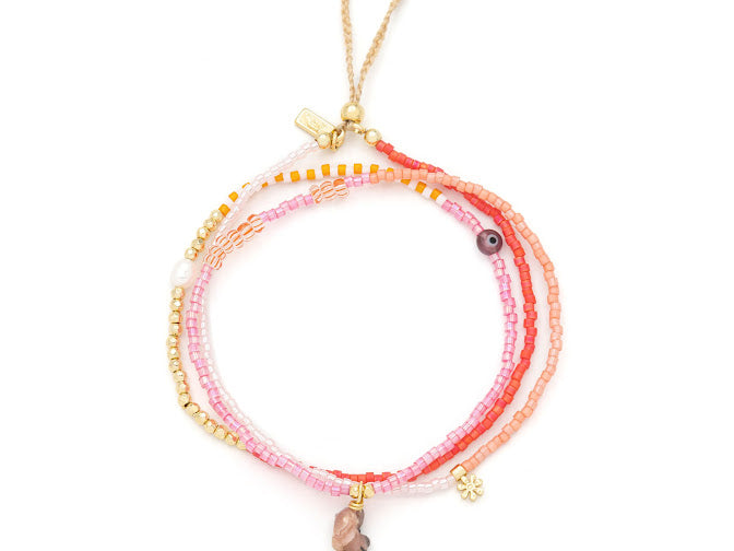 Mixed Media Wrap Bracelet/Necklace