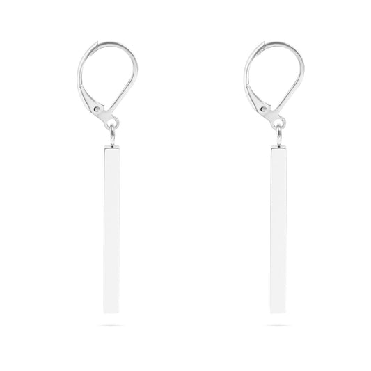 Vertical Drop Bar Earrings