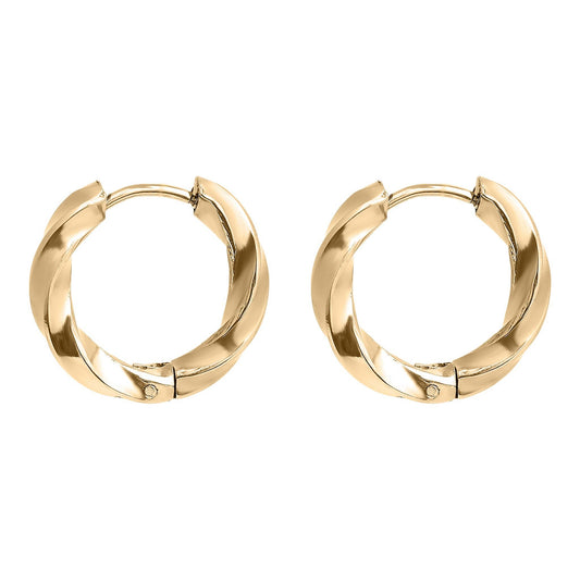 Twisted Hoop Earrings