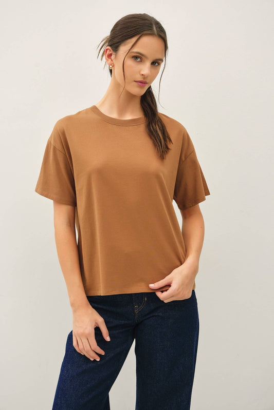 The Everyday Box Tee (Bronze)