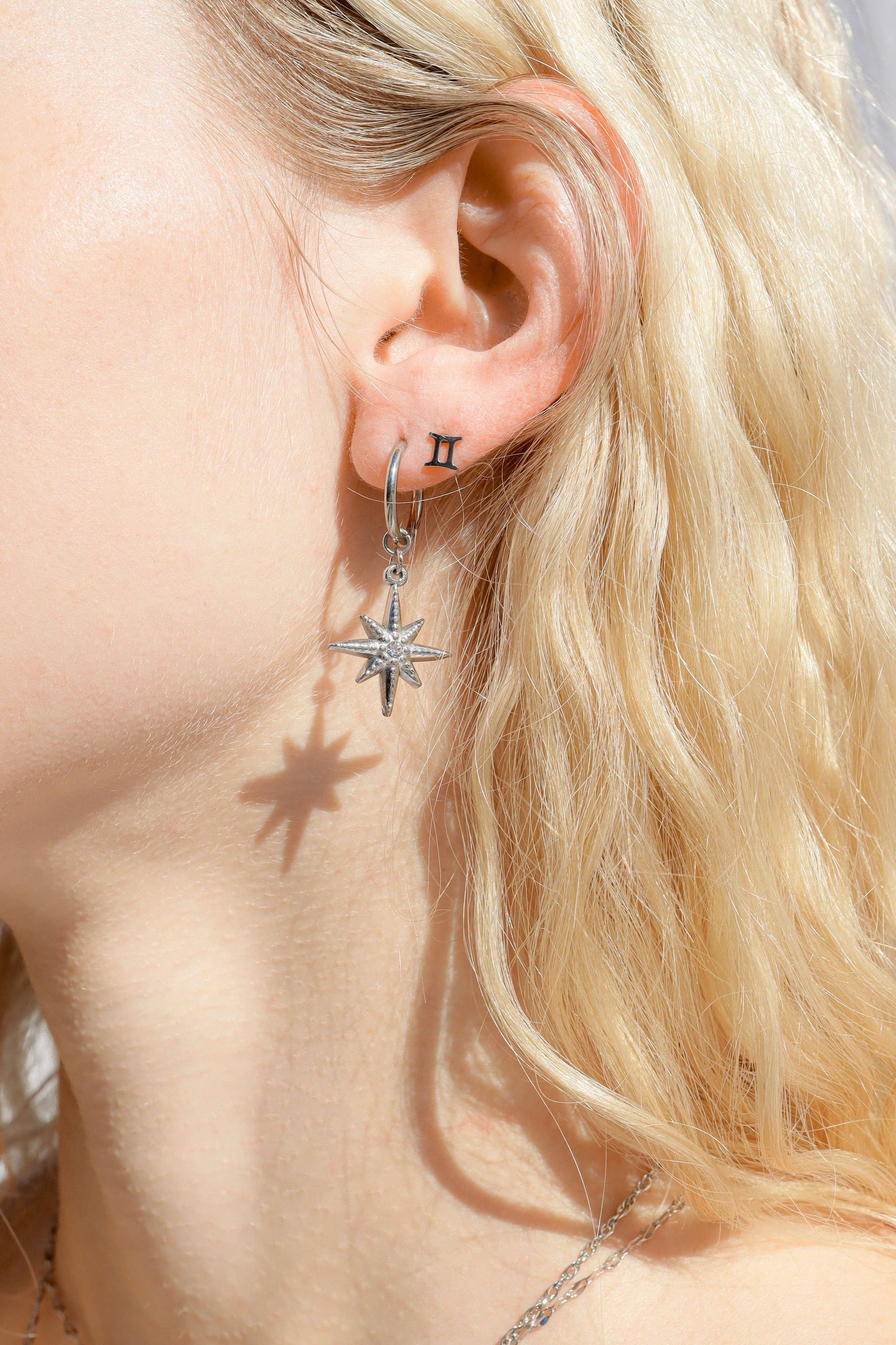 Compass Charm Earrings
