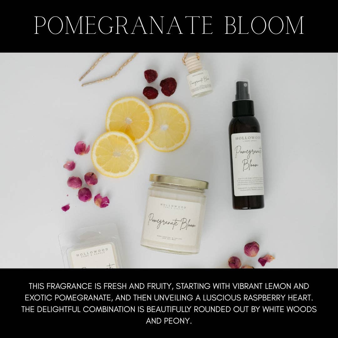 POMEGRANATE BLOOM | 8 OZ CANDLE