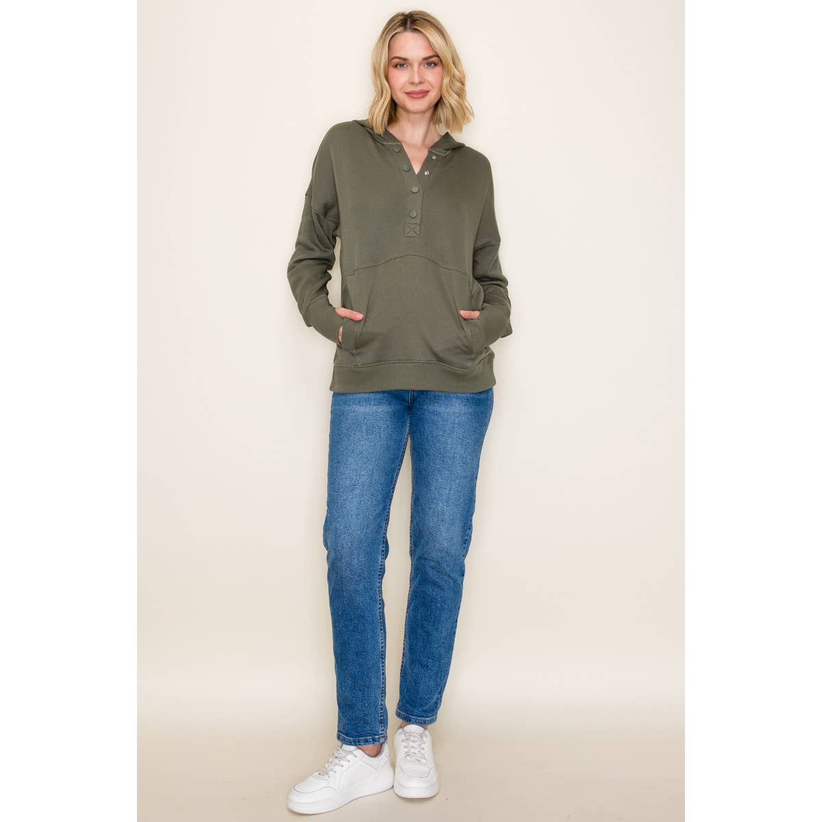 Pullover Hoodie - Forest Green