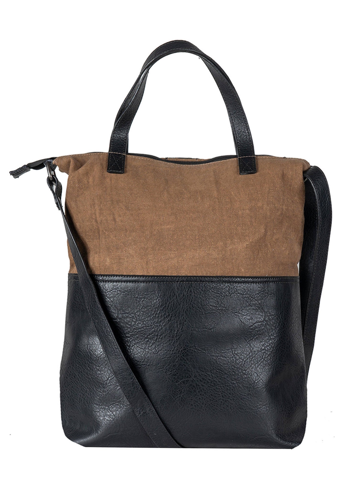 Jamie Up-Cycled Canvas Convertible Women's Tote Bag