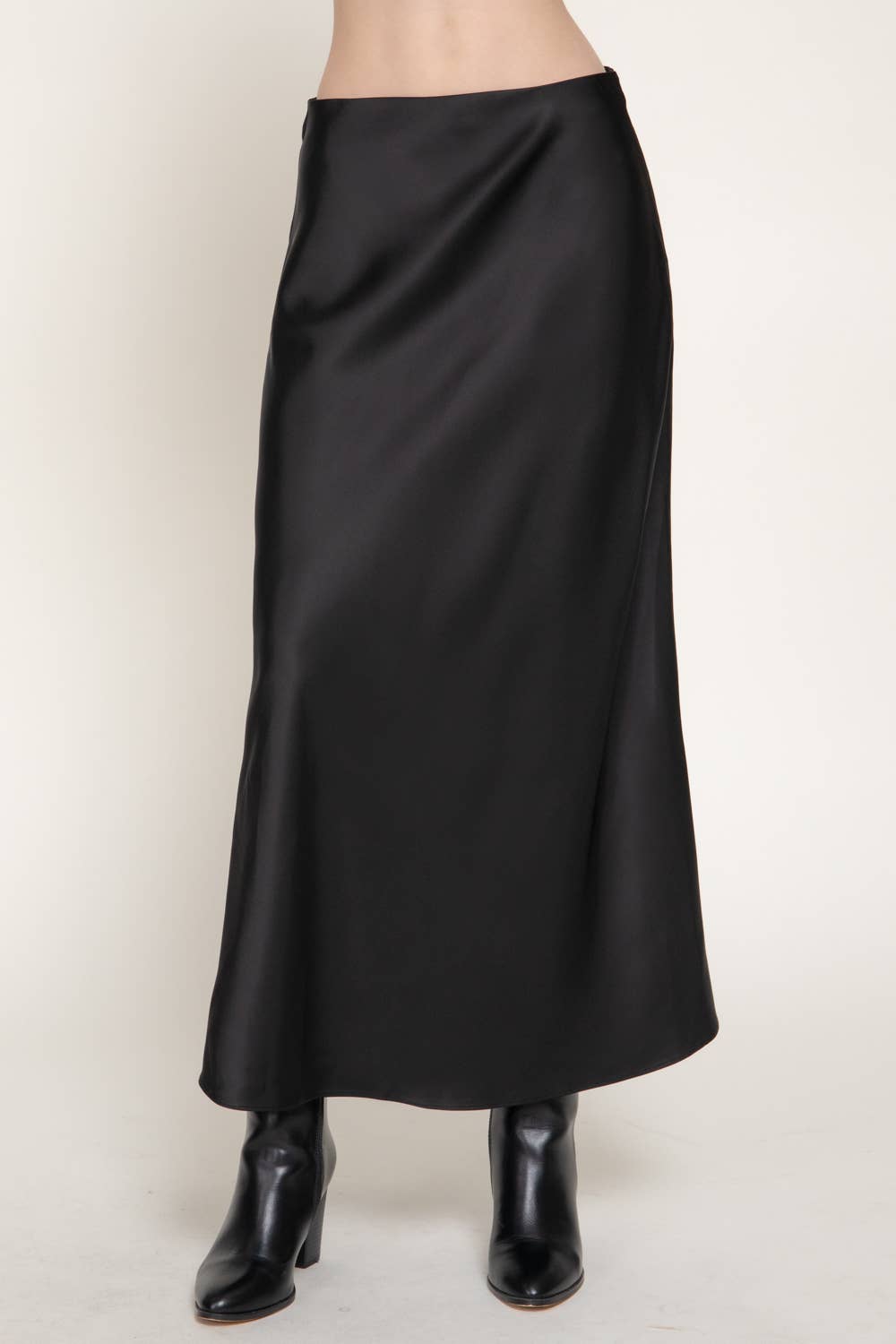 The Afterglow Satin Skirt