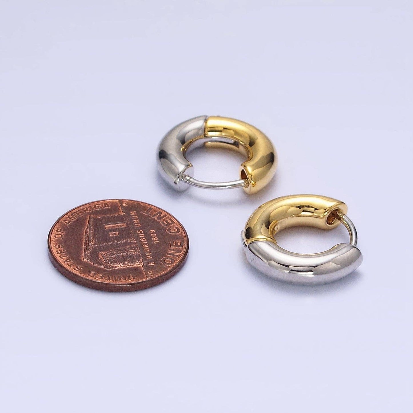 Split Tone Hoops