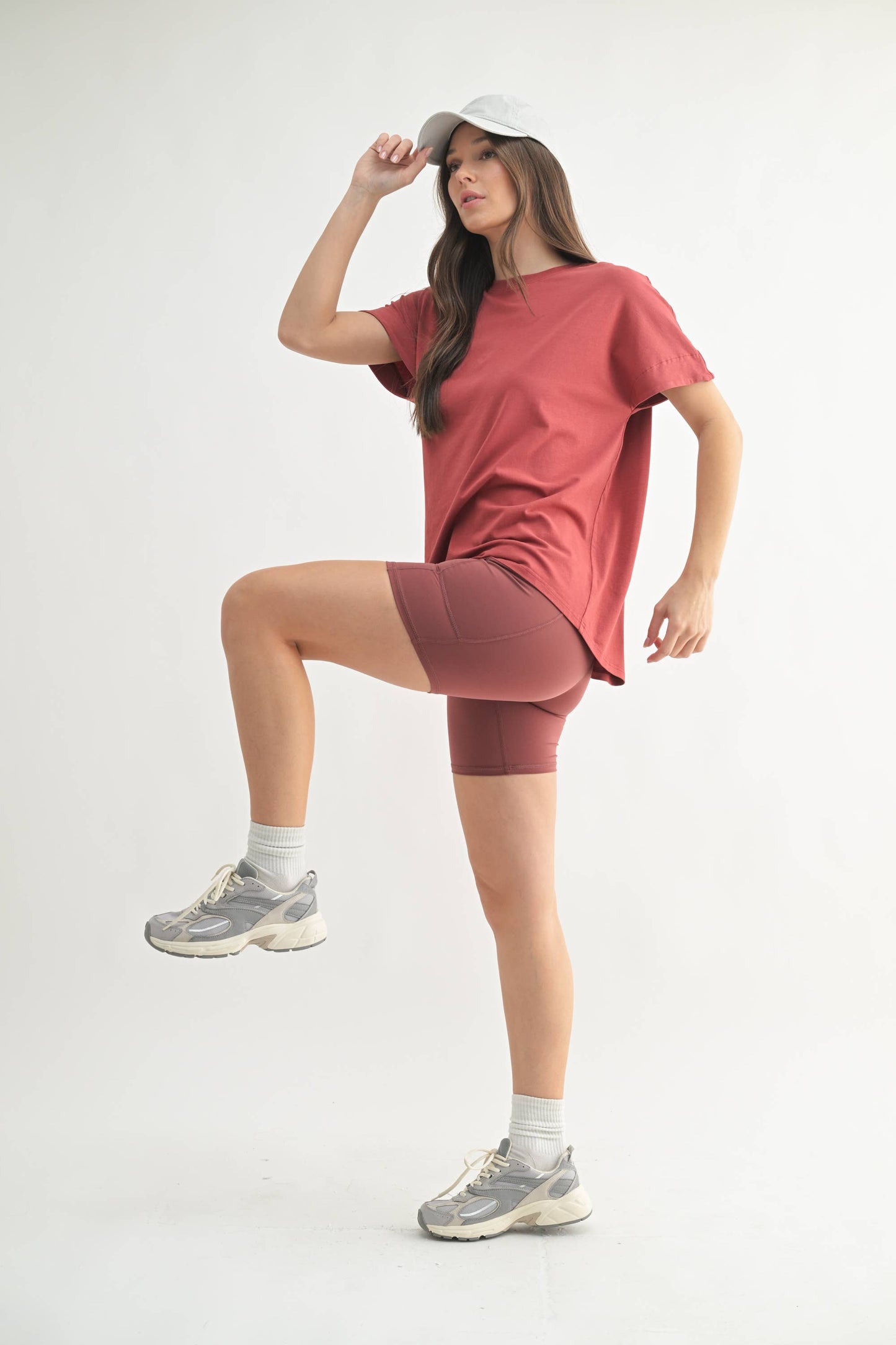 Pima Cotton Slouchy Tee