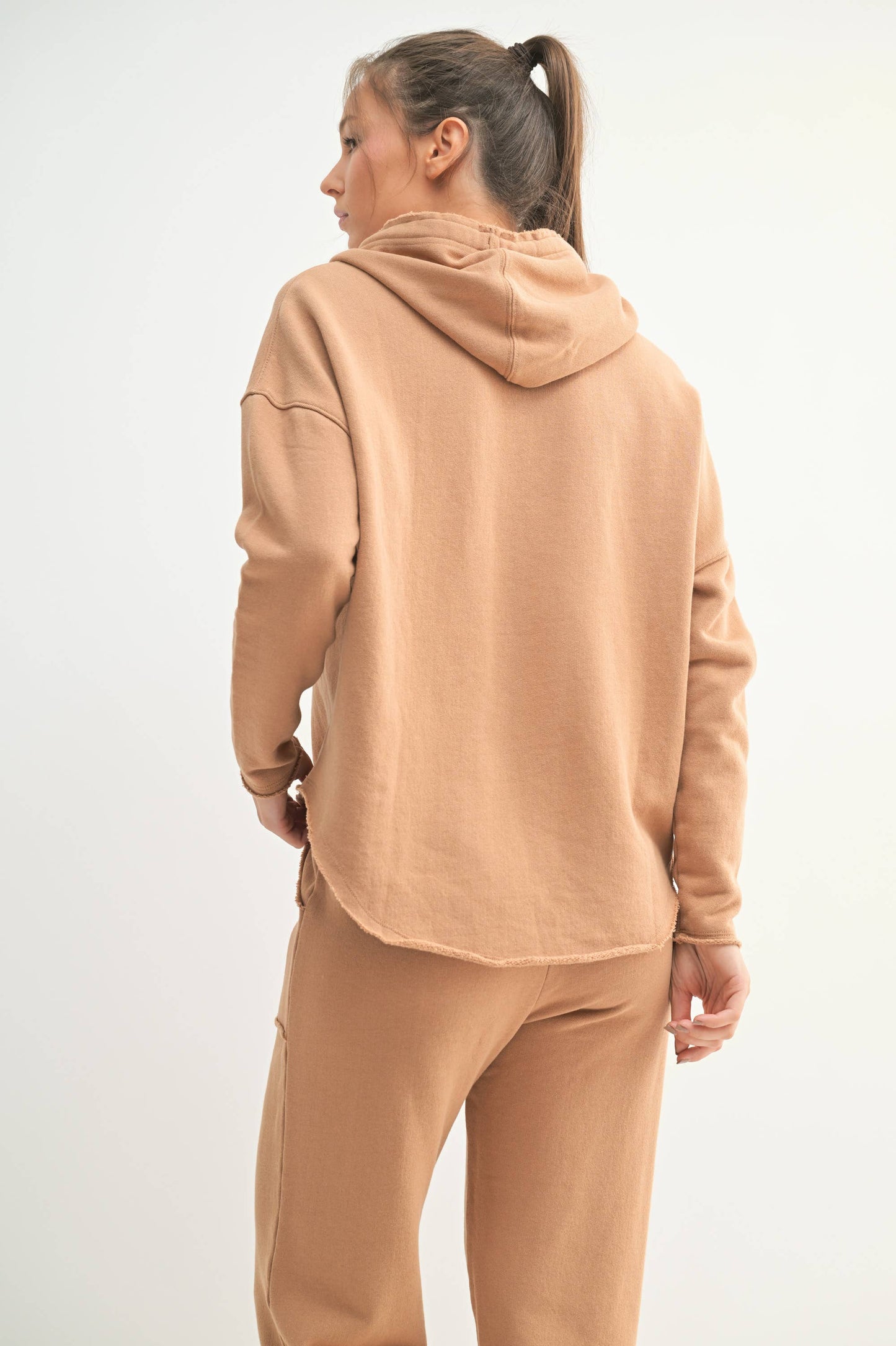 Malibu Everyday Hoodie-Mocha