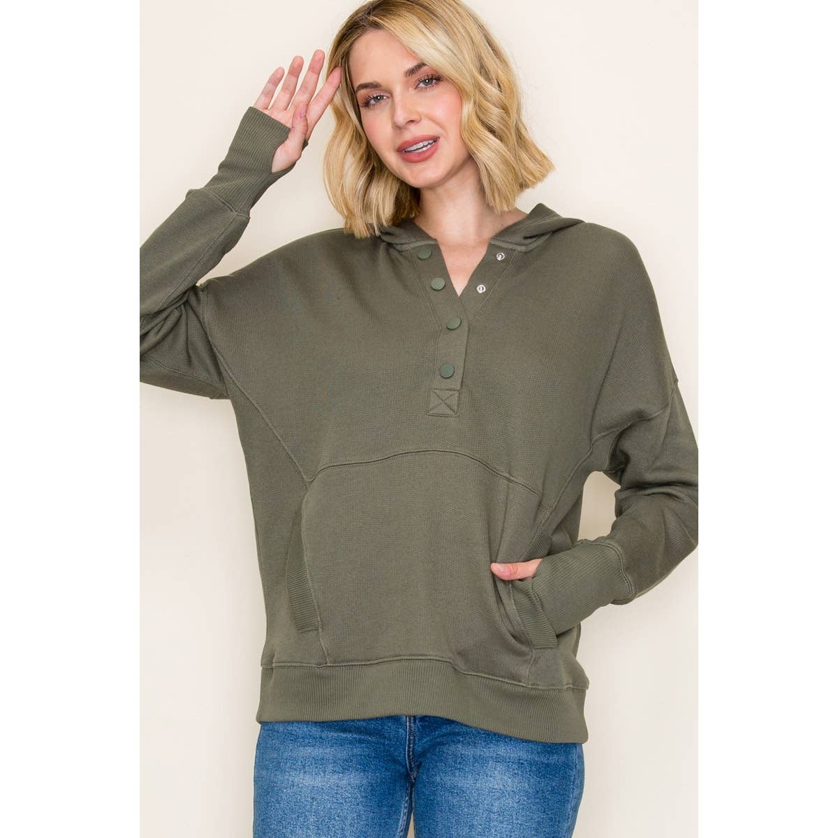 Pullover Hoodie - Forest Green