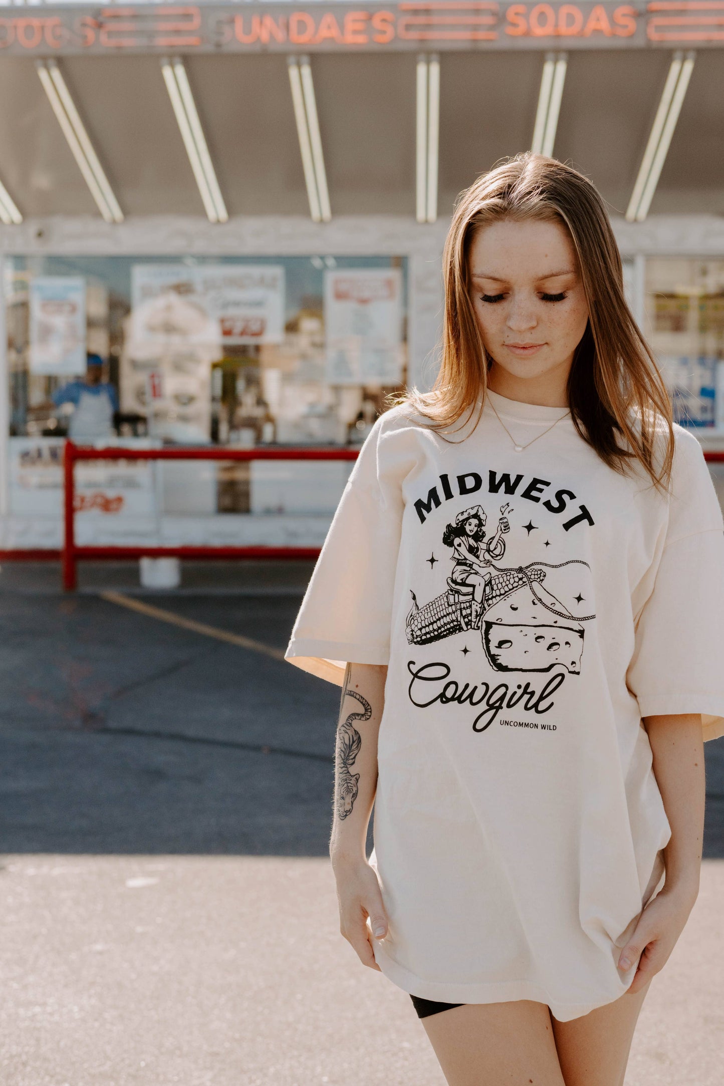 “Midwest Cowgirl” Graphic Tee