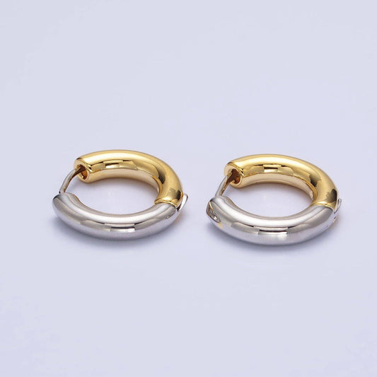 Split Tone Hoops
