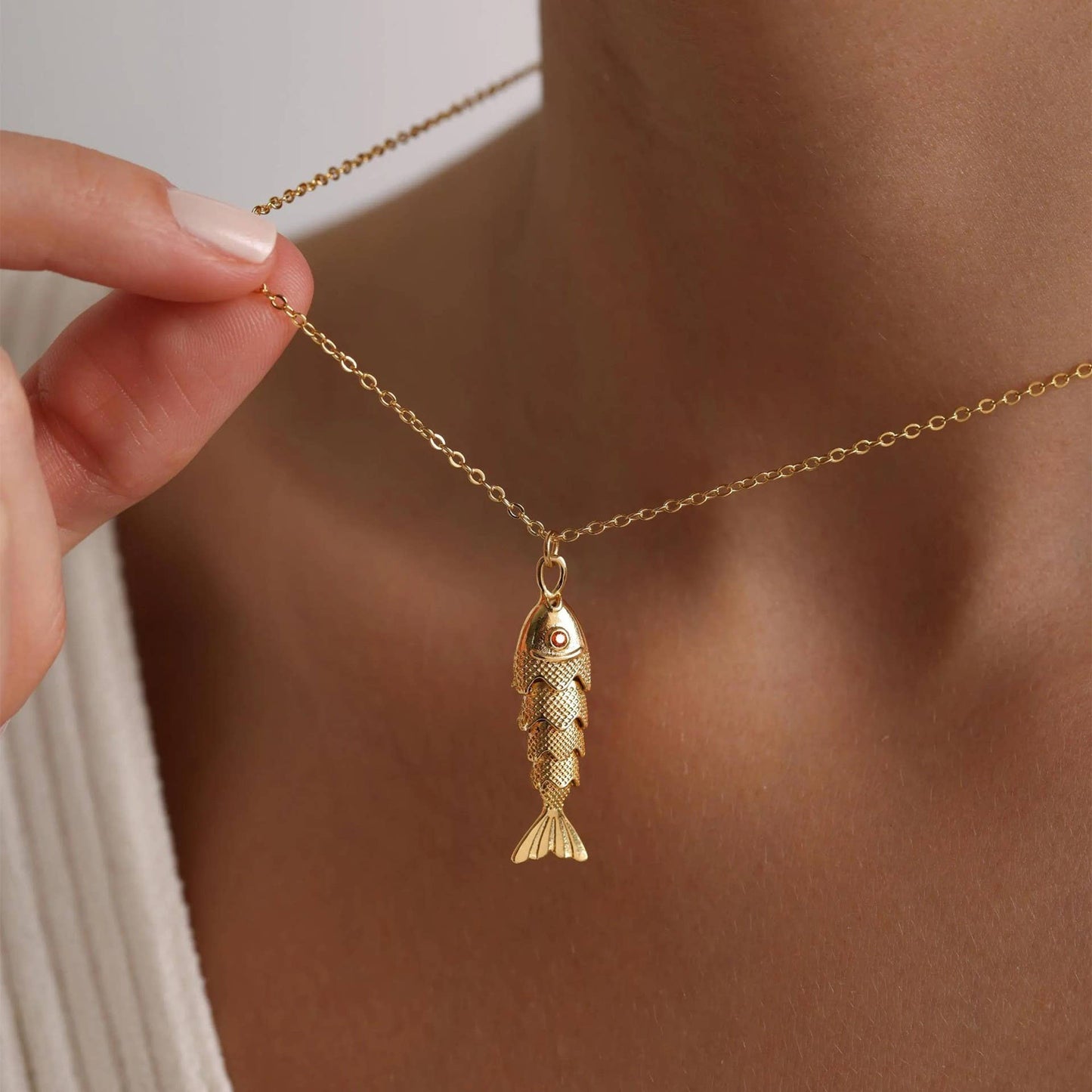 Gone Fishin’ Necklace