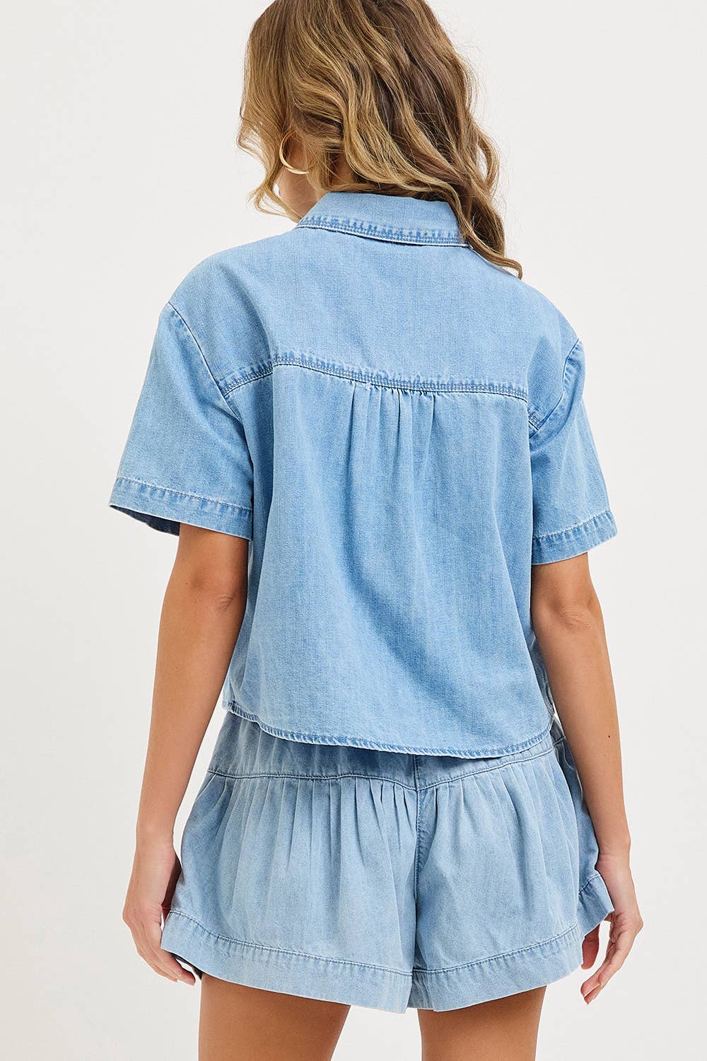 Willow Denim Top