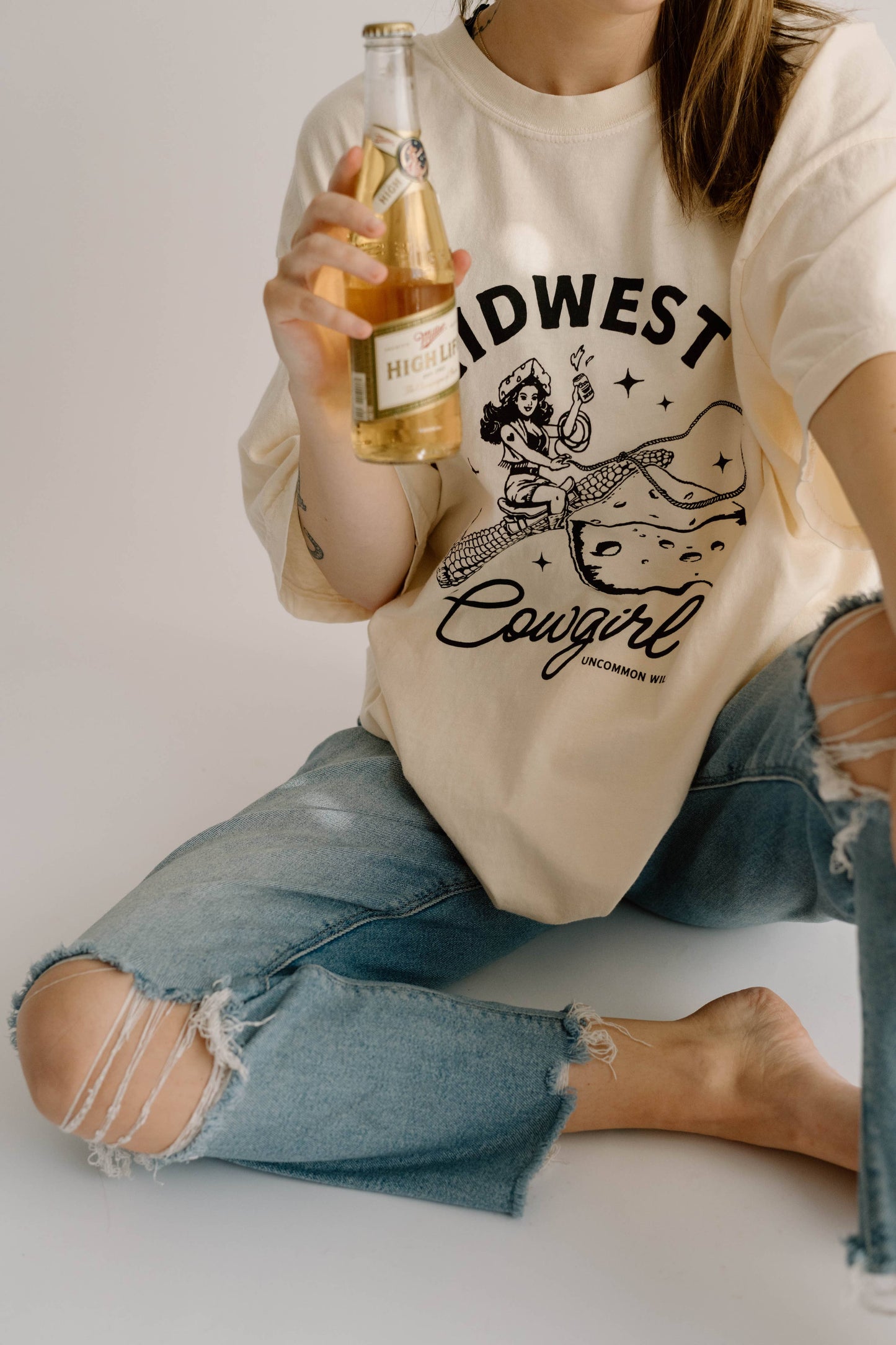 “Midwest Cowgirl” Graphic Tee