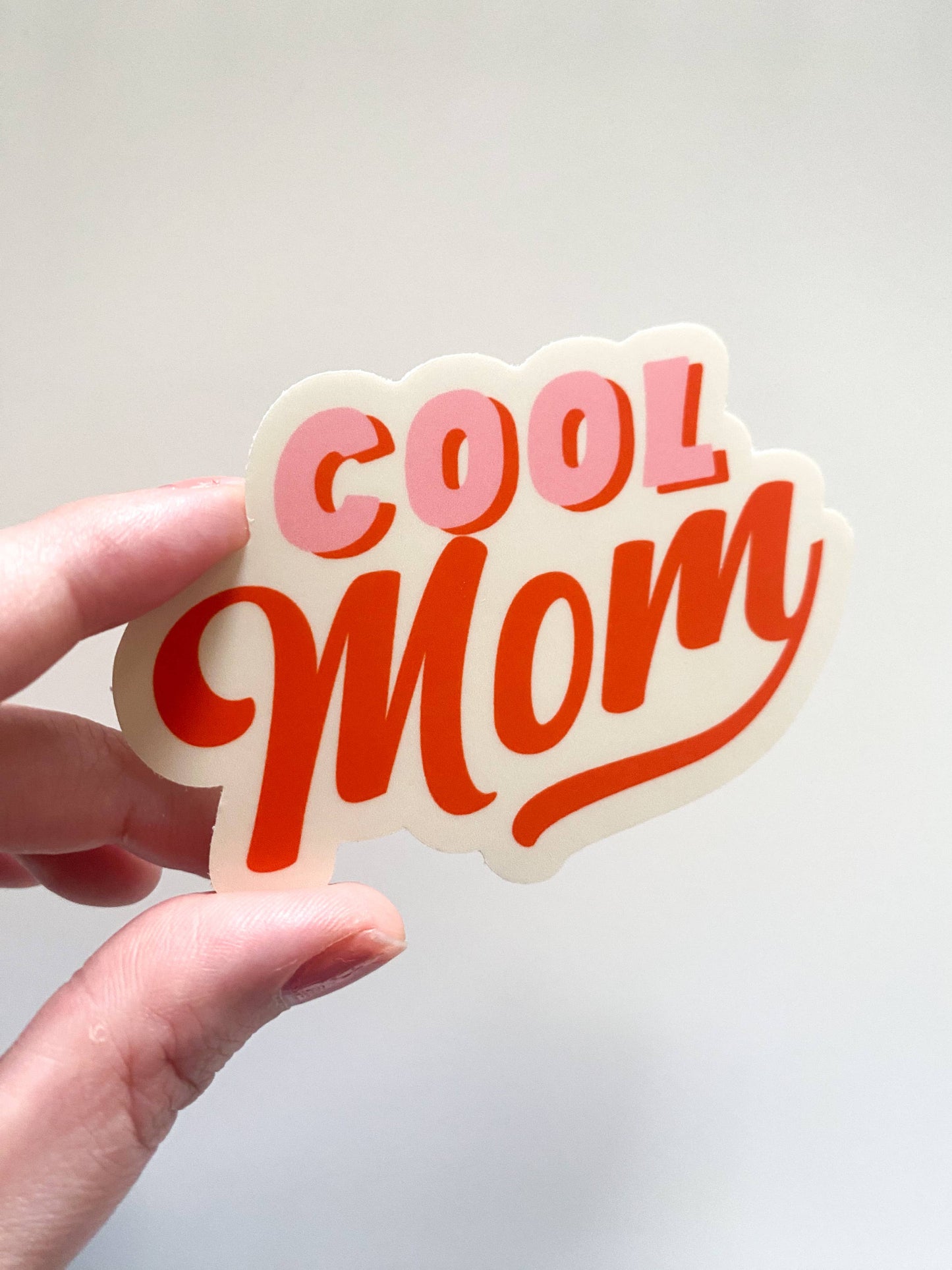 Cool Mom Vinyl Sticker 