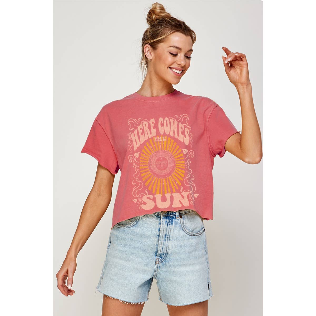 The Sunshine Crop Tee