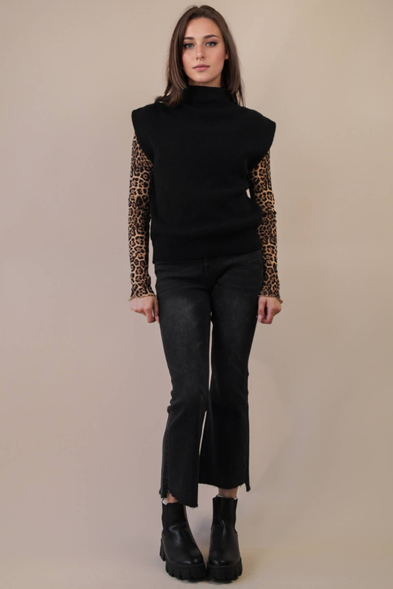 Soft Knit Sweater Vest