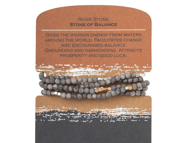 Stone Wrap Bracelet/Necklace