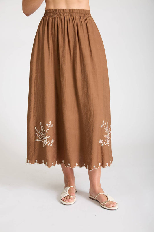 The Songbird Midi Skirt