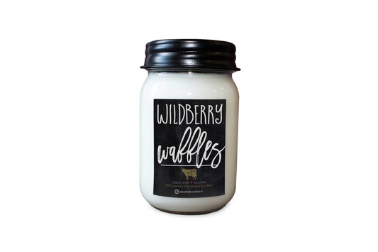 Wildberry Waffles Mason Jar Candle