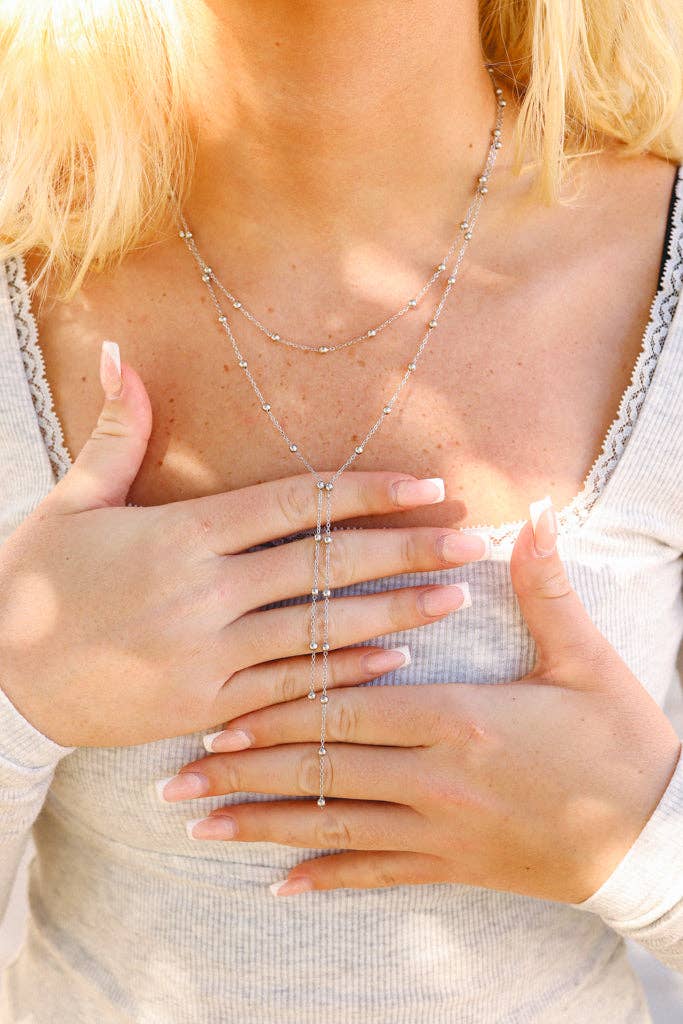 Layered Lariat Necklace