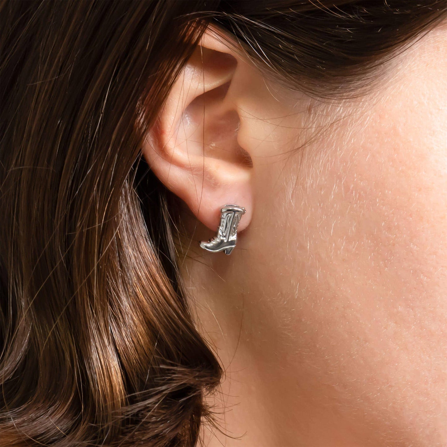 Cowboy Boot Earring