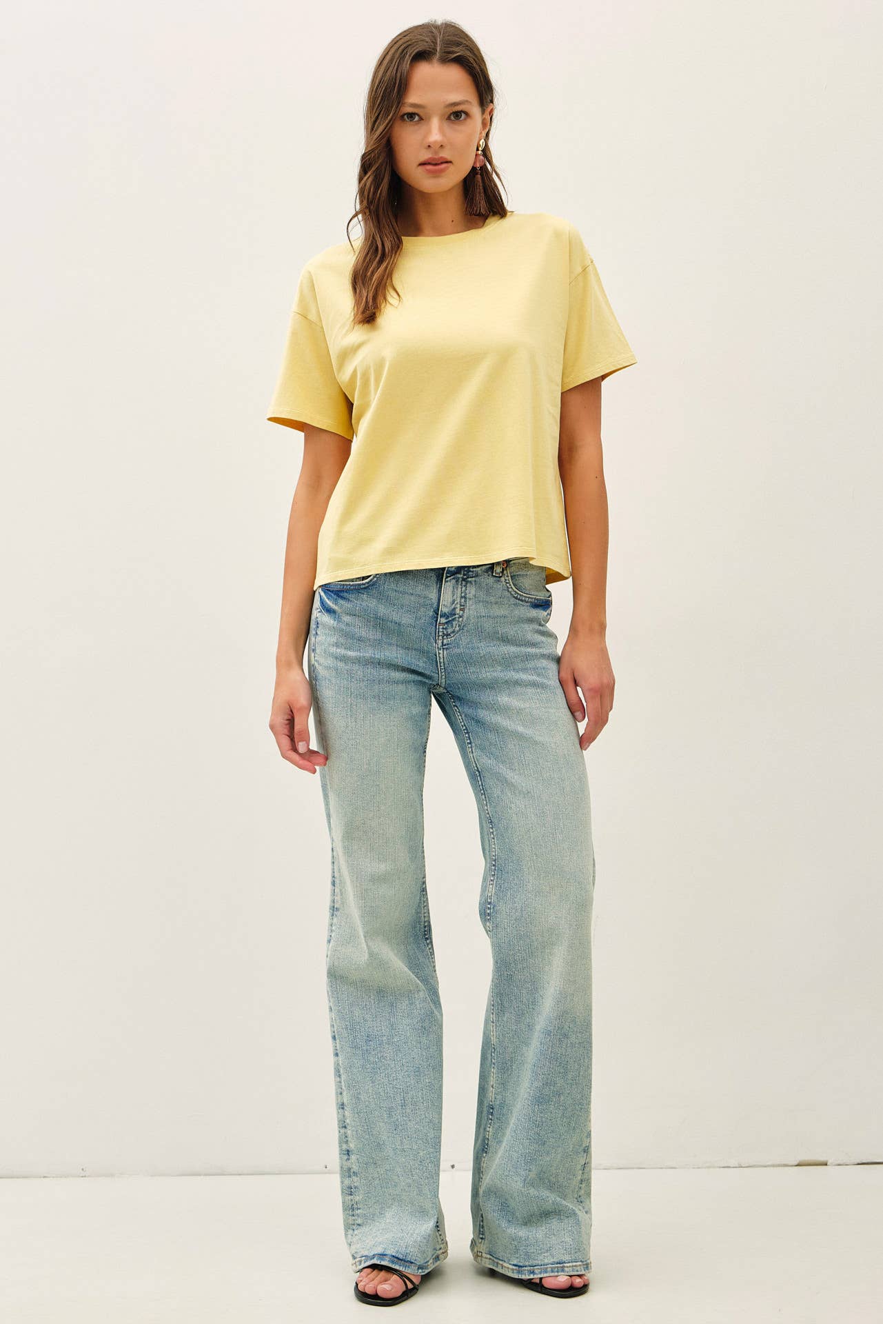 The Everyday Box Tee (Butter)