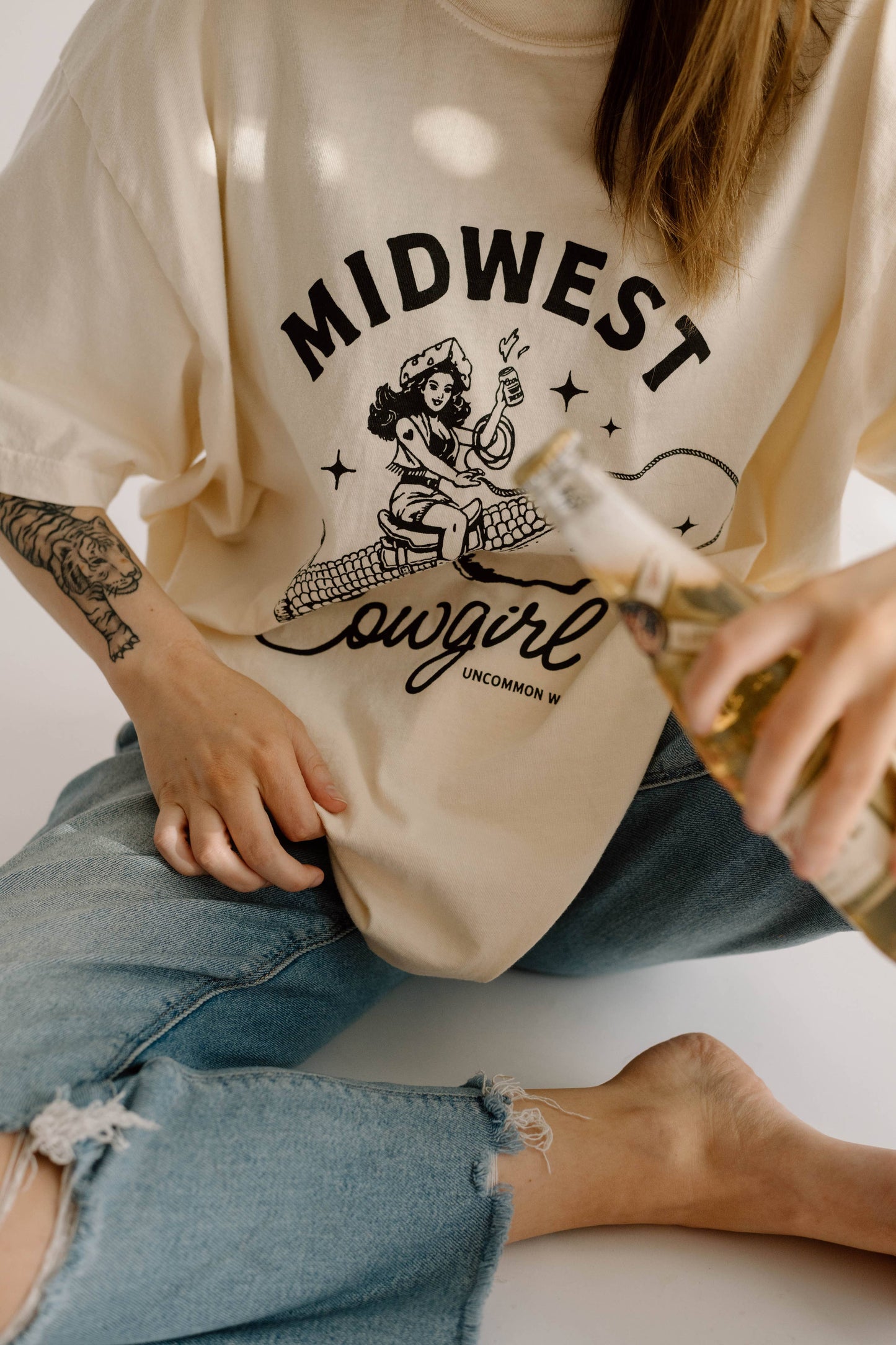 “Midwest Cowgirl” Graphic Tee