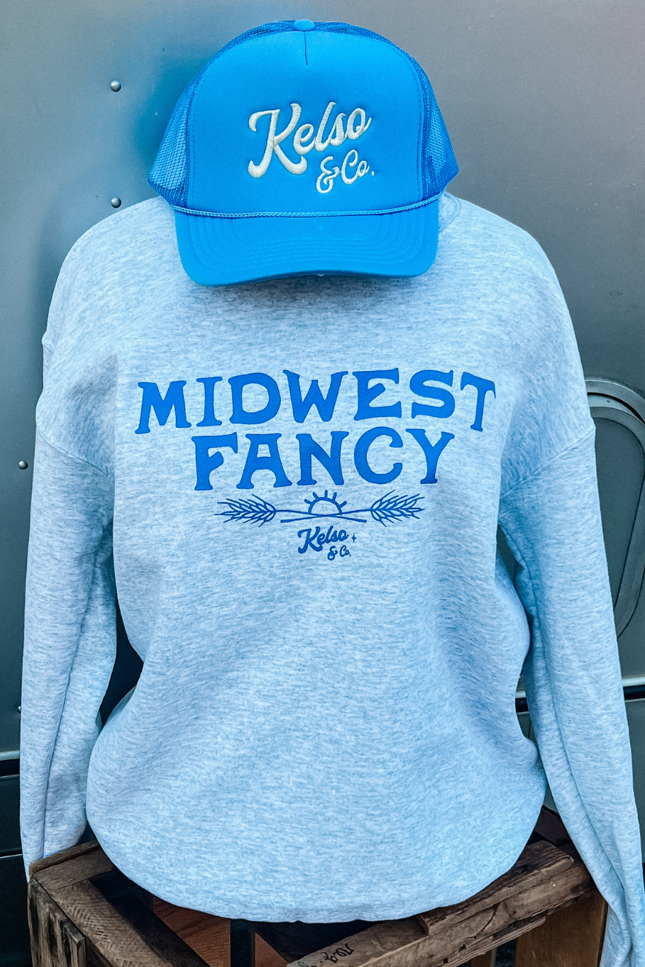 Midwest Fancy Crewneck