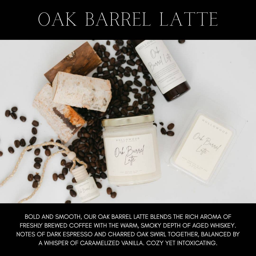 OAK BARREL LATTE| WAX MELT
