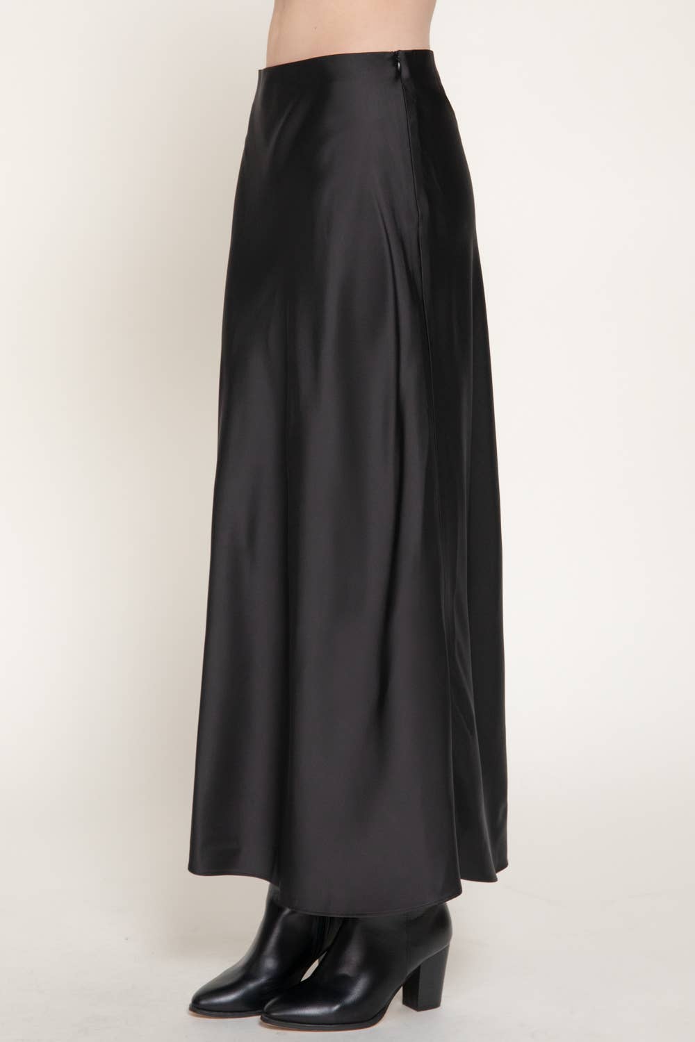 The Afterglow Satin Skirt